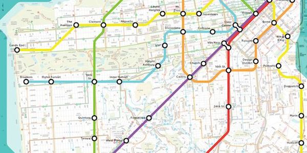 Check out this visionary Muni Metro map