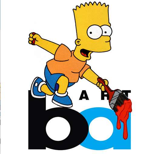 Bart Simpson on BART