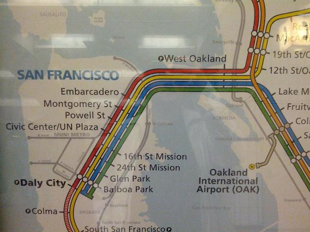 BART redecorates, ditches old schedules and maps